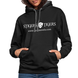 Contrast Hoodie Stiger's Tigers Linear - black/asphalt