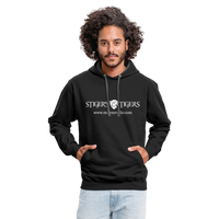 Contrast Hoodie Stiger's Tigers Linear - black/asphalt