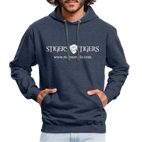 Contrast Hoodie Stiger's Tigers Linear - indigo heather/asphalt