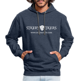 Contrast Hoodie Stiger's Tigers Linear - indigo heather/asphalt