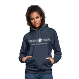 Contrast Hoodie Stiger's Tigers Linear - indigo heather/asphalt