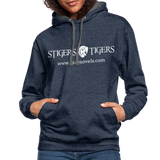 Contrast Hoodie Stiger's Tigers Linear - indigo heather/asphalt