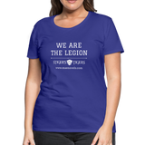 Women’s Premium T-Shirt We Are the Legion - royal blue