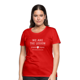 Women’s Premium T-Shirt We Are the Legion - red