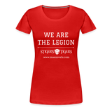 Women’s Premium T-Shirt We Are the Legion - red