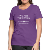 Women’s Premium T-Shirt We Are the Legion - purple