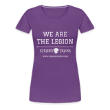 Women’s Premium T-Shirt We Are the Legion - purple