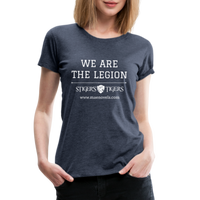 Women’s Premium T-Shirt We Are the Legion - heather blue