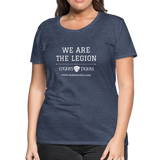 Women’s Premium T-Shirt We Are the Legion - heather blue