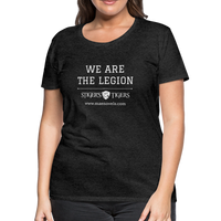 Women’s Premium T-Shirt We Are the Legion - charcoal grey