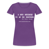 Women’s T-Shirt I Can Confirm... - purple