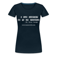 Women’s T-Shirt I Can Confirm... - deep navy