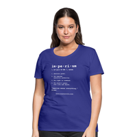 Women’s Premium T-Shirt Imperium - royal blue