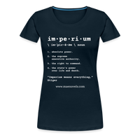 Women’s Premium T-Shirt Imperium - deep navy