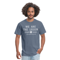 Unisex Classic T-Shirt We Are the Legion Front Only - denim