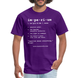 Men's T-Shirt Imperium - purple