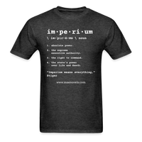 Men's T-Shirt Imperium - heather black