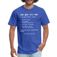 Men's T-Shirt Imperium - royal blue