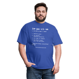 Men's T-Shirt Imperium - royal blue