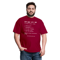 Men's T-Shirt Imperium - dark red
