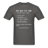 Men's T-Shirt Imperium - charcoal