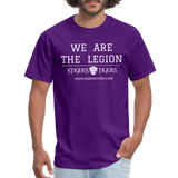Unisex Classic T-Shirt We Are the Legion Front Only - purple