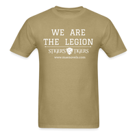 Unisex Classic T-Shirt We Are the Legion Front Only - khaki