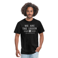 Unisex Classic T-Shirt We Are the Legion Front Only - black