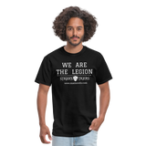 Unisex Classic T-Shirt We Are the Legion Front Only - black