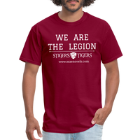 Unisex Classic T-Shirt We Are the Legion Front Only - burgundy