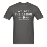 Unisex Classic T-Shirt We Are the Legion Front Only - charcoal