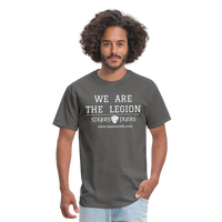 Unisex Classic T-Shirt We Are the Legion Front Only - charcoal
