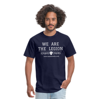 Unisex Classic T-Shirt We Are the Legion Front Only - navy