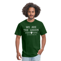 Unisex Classic T-Shirt We Are the Legion Front Only - forest green