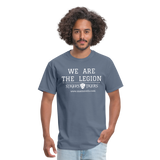Unisex Classic T-Shirt We Are the Legion Front Only - denim
