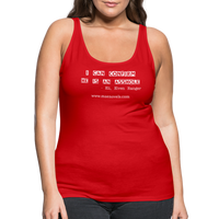 Women’s Tank Top I Can Confirm... - red