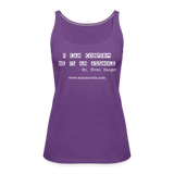 Women’s Tank Top I Can Confirm... - purple