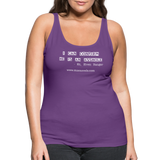 Women’s Tank Top I Can Confirm... - purple
