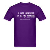 Unisex T-Shirt I Can Confirm... - purple