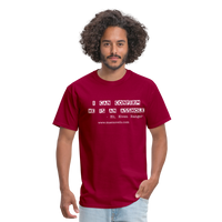 Unisex T-Shirt I Can Confirm... - dark red