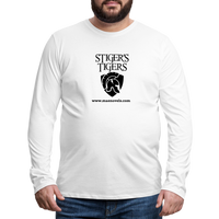 Men's T-Shirt Long Sleeve Logo - white