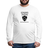 Men's T-Shirt Long Sleeve Logo - white