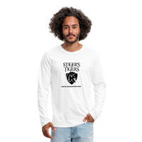 Men's T-Shirt Long Sleeve Logo - white