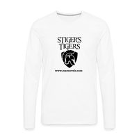 Men's T-Shirt Long Sleeve Logo - white