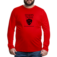 Men's T-Shirt Long Sleeve Logo - red