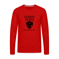 Men's T-Shirt Long Sleeve Logo - red