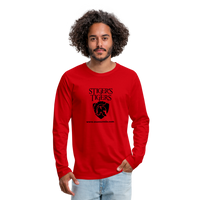 Men's T-Shirt Long Sleeve Logo - red