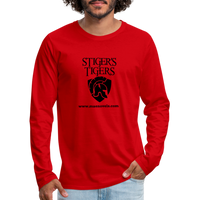 Men's T-Shirt Long Sleeve Logo - red