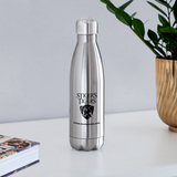 Insulated Stainless Steel Water Bottle Logo - silver