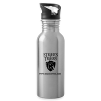 Water Bottle Logo - silver